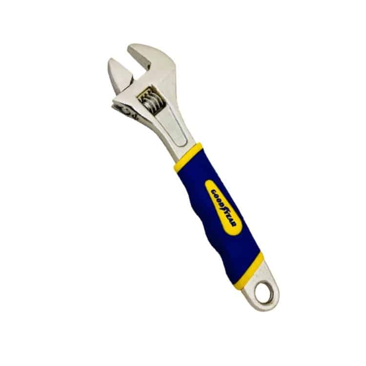 Goodyear Adjustable Wrench With Grip