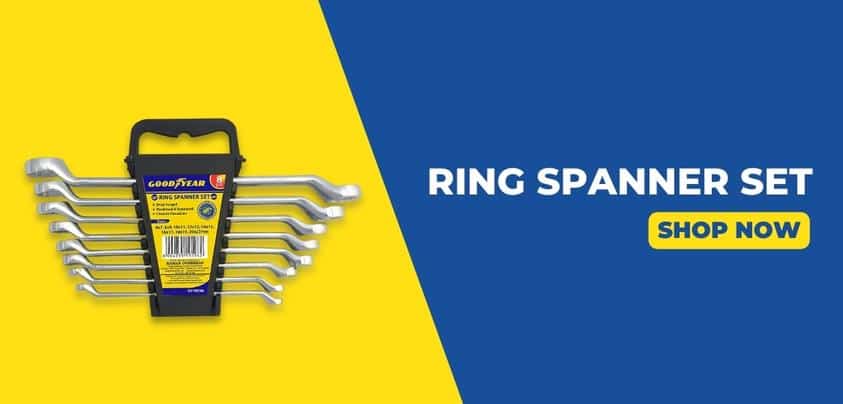 Ring Spanner Set - Goodyear Hand & Power Tools